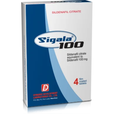 Sigala 100 (Силденафил) Dynamic Development 4 таблетки (1 таб 100 мг) #1