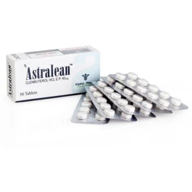 Astralean (Кленбутерол) Alpha Pharma 50 таблеток (1 таб 40 мкг) #1