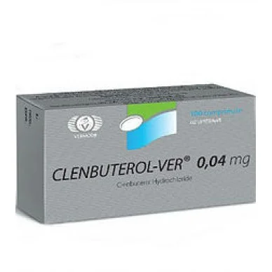 Clenbuterol-ver (Кленбутерол) Vermodje 100 таблеток (1 таб 40 мкг) #1