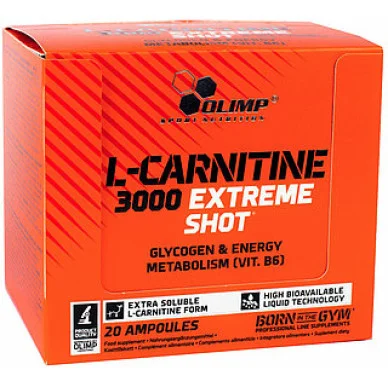L- Карнитин Olimp L-Carnitine 3000 Extreme Shot (20 ампул по 25 мл) #1