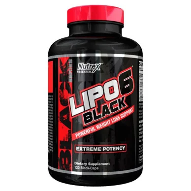 Жиросжигатель Nutrex Research Lipo-6 Black 120 капсул #1