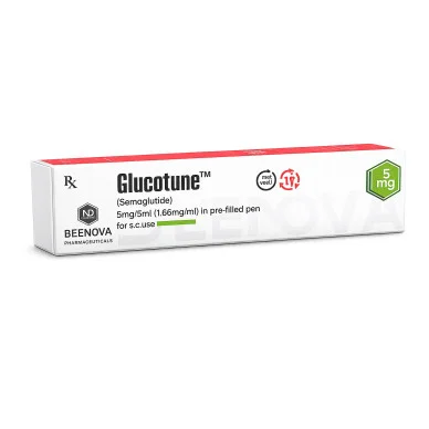 Оземпик семаглутид Glucotune Beenova 5 мг/3 мл (1,66 мг/мл) в шприц-ручке #1