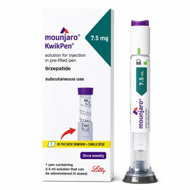 Тирзепатид Mounjaro Eli Lilly 7,5 мг/0,6 мл (12,5 мг/мл) в шприц-ручке #1