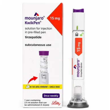 Тирзепатид Mounjaro Eli Lilly 15 мг/0,5 мл (30 мг/мл) в шприц-ручке #1